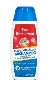 ennaltaehkäisevä täishampoo
